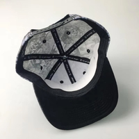 Gorra Snapback de 5 Paneles con Visera Plana Estilo Hip Hop, Impermeable y de Moda, con Impresión por Sublimación Completa, Personalizada OEM
