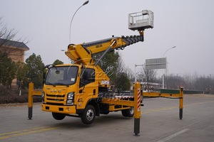 Camión con Plataforma Elevadora JAC 4x2 para Trabajo en Altura, 25-30m, Capacidad de Carga 200kg, para Mantenimiento - Product Image 4