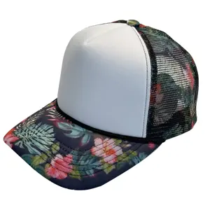 HN0001 wholesale Women Sports Man Sport Tennis street wear hip hop blank hats foam trucker hats custom mesh
