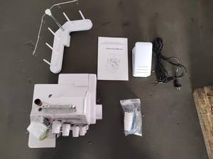 JUKKY 434D Nouvelle machine à coudre à surjet 4 fils <span class=keywords><strong>pas</strong></span> chère, multifonctionnelle pour la couture à domicile, vêtements domestiques, portable - Product Image 5