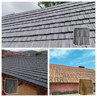 Materiales de Construcción, Tejas de Plástico de Poliéster, Forma de Cadar, Fáciles de Instalar, Garantía de 50 Años, Tejas con Aspecto de Madera