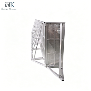 Barreras de Control de Multitudes de Aluminio de Alta Calidad, Barrera para Estacionamiento, Barrera para Eventos al Aire Libre, Festivales, Eventos Musicales a Gran Escala - Product Image 1
