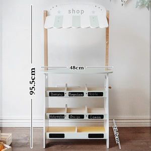 Supporto per verdure giocattolo supporto per verdure negozio di giocattoli finta di giocare - Product Image 5