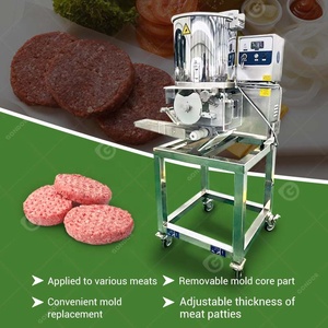 Pastel de carne automático automáticamente abeja Hamburgo Mini hamburguesa usada arroz grueso hamburguesa máquina para hacer <span class=keywords><strong>hamburguesas</strong></span> - Product Image 2