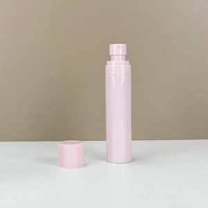 Botella de Plástico PET Transparente con Tapa de Spray Blanca, 60ml 80ml 100ml 120ml, Botella de Spray Fino para Cosméticos con Serigrafía, Precio de Fábrica - Product Image 5