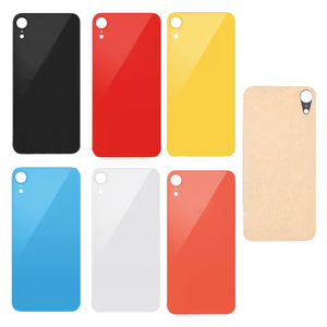 아이폰 X Xs XS MAX XR 11 12 13 14용 대형 홀 통합형 후면 유리 뒷면 커버 후면 하우징 파트레 트라세라 - Product Image 2