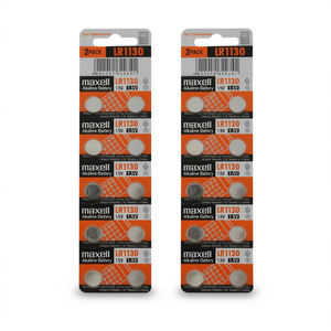 แบตเตอรี่อัลคาไลน์แม็กเซลล์ Lr1130 1.5V สำหรับเครื่องคิดเลข แพ็ค 2 ก้อน - Product Image 2