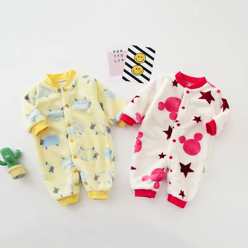 Newborn home climbing clothes Baby romper for men and women Baby clothes