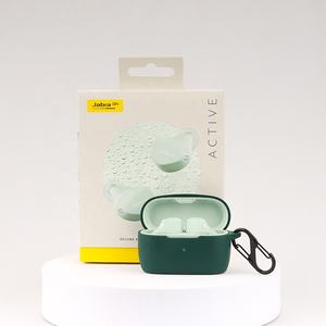 Funda Protectora de Silicona para Auriculares <span class=keywords><strong>Jabra</strong></span> <span class=keywords><strong>ELITE</strong></span> <span class=keywords><strong>4</strong></span> Active, Protector de Silicona Moderno con Accesorio para Colgar - Product Image 2