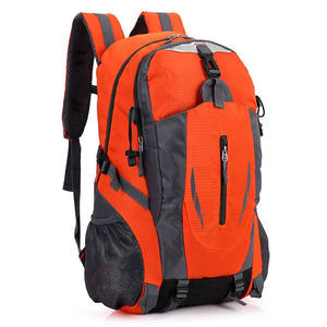 Sac à dos de randonnée et de voyage léger en nylon 30-40L avec système de transport TCS, système de répartition de la pression, motif lettres, <span class=keywords><strong>fermeture</strong></span> éclair, polyester - Product Image 5