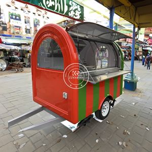 Remolque de Comida para BBQ 2025 OEM, Totalmente Equipado, Remolque de Comida para Café y Concesiones en Venta - Product Image 5