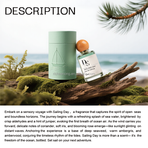 น้ำหอมกลิ่นไม้หอมคลาสสิกคุณภาพสูงแบบกำหนดเอง ขนาด 50 มล. ชุดน้ำหอมน้ำมันธรรมชาติ ติดทนนาน สำหรับคู่รัก - Product Image 2