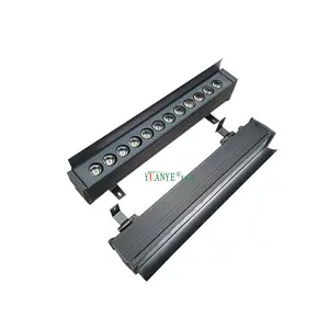 Venta caliente al aire libre impermeable 36W 15 ángulo edificio fachada iluminación LED pared arandela con control de píxeles DMX DJ bar