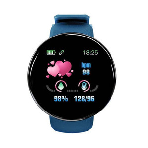 <span class=keywords><strong>Reloj</strong></span> Inteligente Deportivo Redondo D18s para Hombre y Mujer con Monitor de Ritmo Cardíaco, Función de Brújula Digital, Elegante <span class=keywords><strong>Reloj</strong></span> Inteligente - Product Image 2