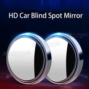 Nuevo Espejo Retrovisor Auxiliar con Ventosa para Auto, 2 Piezas, Rotación de 360 Grados, Gran Angular, Marco Redondo, Espejo para Puntos Ciegos - Product Image 2