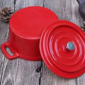 10cm 미니 아기 수유 에나멜 우유 냄비, 아기 요리 계란 주철 세라믹 냄비, 국수 용 유아 뜨거운 우유 끓는 냄비 - Product Image 5