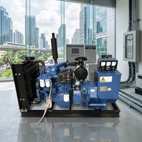 Groupe électrogène diesel YUCHAI 293,75 KVA triphasé à châssis ouvert pour projet de conservation de l'eau en Afrique, faible consommation de carburant, anti-poussière
