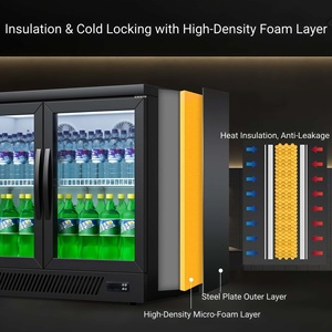 <span class=keywords><strong>Mini</strong></span>-réfrigérateur à économie d'énergie avec système de refroidissement silencieux pour la conservation réfrigérée des boissons dans les chambres d'hôtel, usage commercial - Product Image 4
