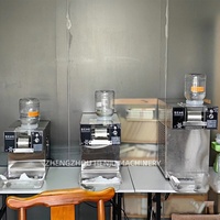 Machine à glace coréenne à flocons de neige pour smoothies aux fruits (poire, dattes rouges, banane) et lait