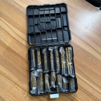Jeu de 99 forets HSS revêtus de titane de 1,5 à 10 mm, forets hélicoïdaux en acier rapide pour métal, bois et plastique