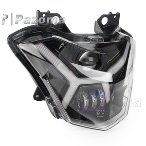 ชุดไฟหน้า LED รถจักรยานยนต์,พร้อมตาแองเจิลสำหรับ Z650 ABS 2017 - 2019 Z650 <span class=keywords><strong>Versys</strong></span> <span class=keywords><strong>X</strong></span> <span class=keywords><strong>300</strong></span> ABS - Product Image 4