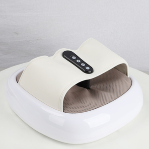جهاز تدليك القدمين المزدوج متعدد الوظائف مع تسخين وسرعتين قابلتين للتعديل وخاصية الوخز بالإبر - Product Image 1