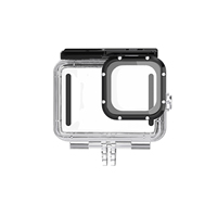 Carcasa Impermeable de 50 Metros para GoPro Hero 9 10 11 12 13 Negra, Carcasa Protectora para Buceo Subacuático con Botón de Acero Inoxidable 316