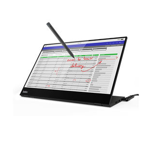 <span class=keywords><strong>Lenovo</strong></span>-<span class=keywords><strong>monitor</strong></span> portátil ThinkVision, pantalla IPS de 14 pulgadas tipo C 4096, solo 698g, M14t - Product Image 3