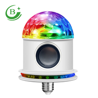 Offre Spéciale DJ intelligent 2 en 1 LED MUSIQUE boule magique rvb disco d'étape de partie de lumière de musique