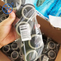 Roulettes de rechange en Nylon PU, 2 pouces, 1 pièce, pivotantes, protection du sol, pour chaises de bureau, tige filetée