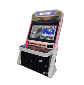 เครื่องเล่นเกมต่อสู้แบบคิงไซส์ ดีลักซ์ ดับเบิ้ล อาร์เคด มัลติฟังก์ชั่น โครงสร้างโลหะ รับประกัน 1 ปี เหมาะสำหรับครอบครัว - Product Image 1