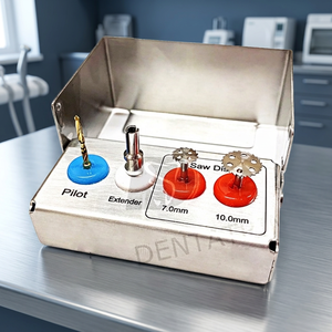 Kit de Discos de Sierra para Implantes Dentales con Broca y Extensor, Herramientas de Odontología - Product Image 3
