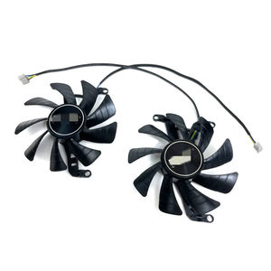 Nouveau ventilateur de carte graphique RTX <span class=keywords><strong>3060</strong></span> RTX 3060Ti Dual 85MM FY010010M12LPA pour Palit RTX <span class=keywords><strong>3060</strong></span> RTX <span class=keywords><strong>3060</strong></span> <span class=keywords><strong>Ti</strong></span> Dual GPU - Product Image 2