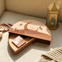 Luxuriöses Gewürz-Oud-Duft Festes Parfüm Ätherisches Öl Proben-Set Starre Schublade Lebensmittelverpackung Geschenkbox-Set Schokoladen-Pralinenschachtel