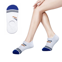 Haute qualité personnalisé unisexe No Show Slouch chaussettes anti-dérapant Yoga Grip coussin décontracté Logo corps quotidien printemps saison en gros