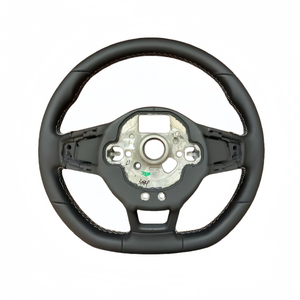 Volante de Fibra de Carbono de Alta Calidad para Volkswagen VW Polo Golf <span class=keywords><strong>R</strong></span> 6 7 8 MK6 MK7 GTi <span class=keywords><strong>Passat</strong></span> <span class=keywords><strong>B7</strong></span> B8 Jetta - Product Image 4