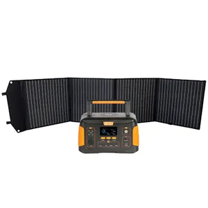 최고의 태양 발전기 역 1000 와트 태양 휴대용 발전소 태양 발전기 키트 200 와트 태양 전원 충전기