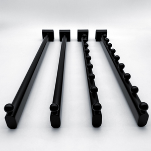 [Msmx] siêu thị phần cứng quần áo treo móc kim loại Chrome sắt hiển thị bán lẻ tường móc cho ống dây móc - Product Image 2