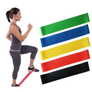 Yeway Weerstand Loops Oefening Bands Set Van 5 Met Draagtas Voor Yoga Fysieke Therapie Thuis Fitness Sterkte Workout