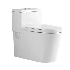 Chaozhou ห้องน้ำท่อใหญ่ประหยัดน้ำแบบไม่มีร่อง, ห้องน้ำแบบกาลักน้ำแบบหมุนสุดๆสำหรับห้องน้ำขายส่ง - Product Image 1