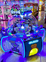 Игровой автомат с монетоприемником на 4 игрока: диспенсер для конфет, мини-игрушек, кукол, подарков для детей, для развлекательных центров