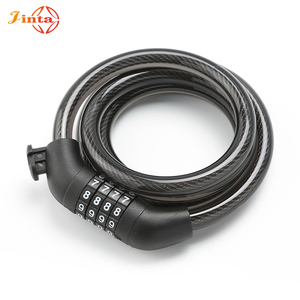 Jinta Hot Bán 1200Mm Kết Hợp Cáp Dây Khóa Với Khung Xe Máy Điện Scooter Khóa Xe Đạp Cáp Khóa - Product Image 2