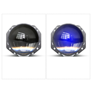 New <span class=keywords><strong>2.5</strong></span> <span class=keywords><strong>Inch</strong></span> Đôi Mắt Thiên Thần Bi <span class=keywords><strong>LED</strong></span> Len Halo Ánh Sáng Máy Chiếu Cho H4 H7 9005 9006 Xe Đèn Pha Cao Thấp Chùm <span class=keywords><strong>LED</strong></span> Bộ Dụng Cụ 35W 45W 6500K - Product Image 5