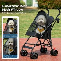 Sac à dos pliable de haute qualité pour animaux de compagnie avec roues et fermeture éclair, écologique, durable, portable, charge maximale de 7 kg pour chiens et chats