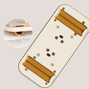Repuestos de Toallas Húmedas Reemplazables, Microfibra, Soporte para Mopa Plana, Autoescurridor, Mango Extensible de Acero Inoxidable para Mopas - Product Image 5