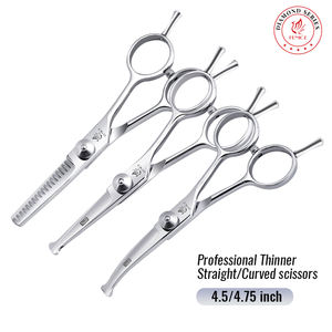 Bouche de poisson Dangerless 4.5/4.75 pouces Pet Puppy <span class=keywords><strong>Moustache</strong></span> Ensemble de toilettage Ciseaux - Product Image 6