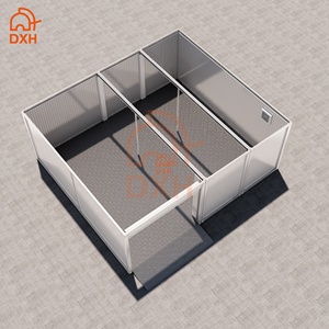 DXH Chine Usine sur mesure 20FT 15FT 10FT Structure en acier Panneau sandwich Entrepôt préfabriqué en conteneurs Stockage à <span class=keywords><strong>vendre</strong></span> - Product Image 3