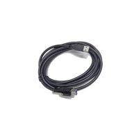 Cable para Cámara de Visión Artificial USB 3.0 Micro B Macho a Tipo A Macho con Tornillos de Fijación Blindados