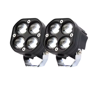 Luces LED para motocicleta, camión, SUV, UTV, ATV, 40W, 3 pulgadas, todoterreno, 4x4, doble color, ámbar, blanco - Product Image 1