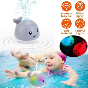 Jumon bébé jouets de <span class=keywords><strong>bain</strong></span> meilleur vendeur été baignoire douches jouets enfants baleine automatique Induction pulvérisation <span class=keywords><strong>eau</strong></span> <span class=keywords><strong>bain</strong></span> <span class=keywords><strong>jouet</strong></span> avec lumière - Product Image 2
